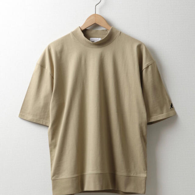KANGOL(カンゴール)の新品未使用　KANGOL Nilway コラボ　ビッグモックネックTシャツ メンズのトップス(Tシャツ/カットソー(半袖/袖なし))の商品写真