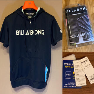 ビラボン(billabong)のBILLABONG ビラボン ラッシュガード パーカー S + アンダーショーツ(その他)