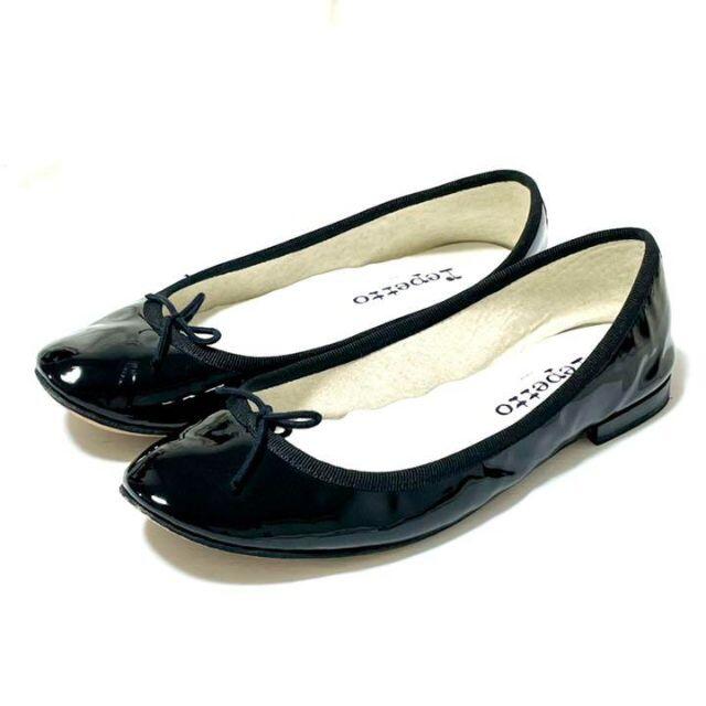 repetto - 【美品❗️】レペット サンドリオン ブラック パテント 37 ...