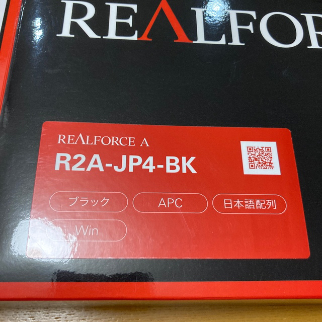 未使用 東プレ REALFORCE A R2A-JP4-BK WASD