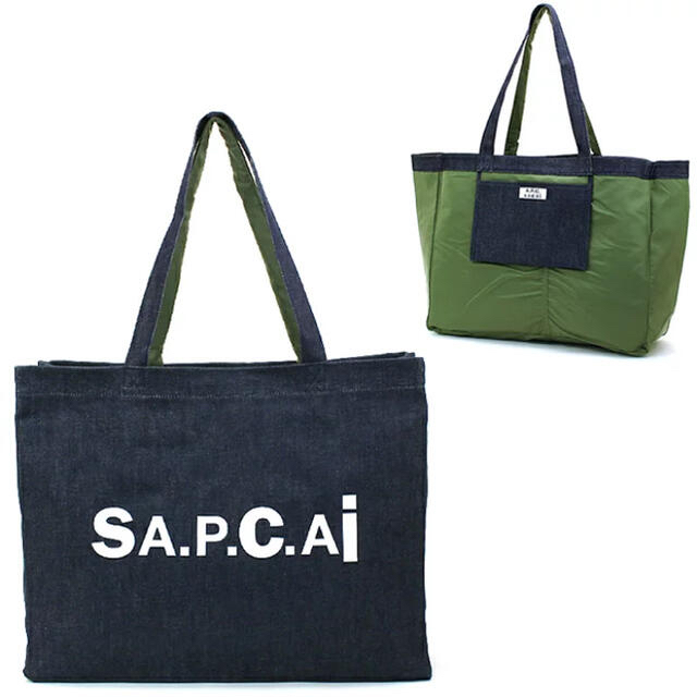 sacai - sacai サカイ APC アーペーセー A.P.Cコラボ トートバッグ ...