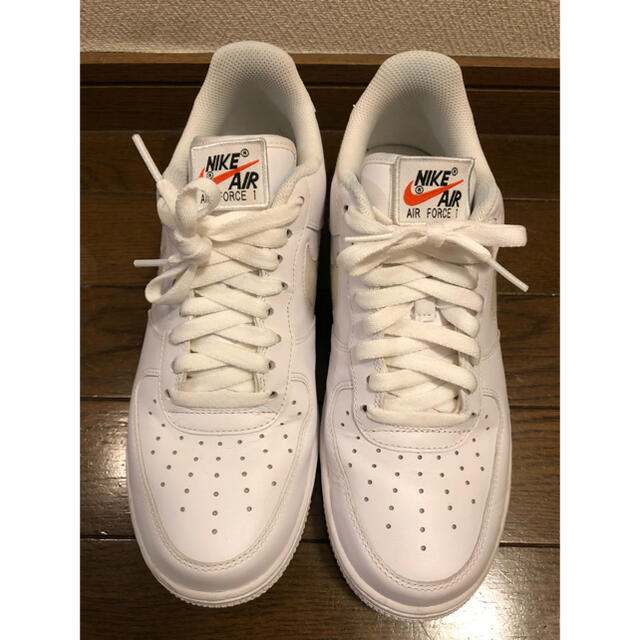 NIKE(ナイキ)のNike Air Force 1 Swoosh Pack White メンズの靴/シューズ(スニーカー)の商品写真