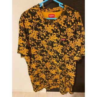 シュプリーム(Supreme)のSupreme Small Box Tee Black Floral Lサイズ(Tシャツ/カットソー(半袖/袖なし))