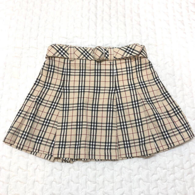 BURBERRY(バーバリー)のバーバリー　チェックスカート　80 キッズ/ベビー/マタニティのベビー服(~85cm)(スカート)の商品写真