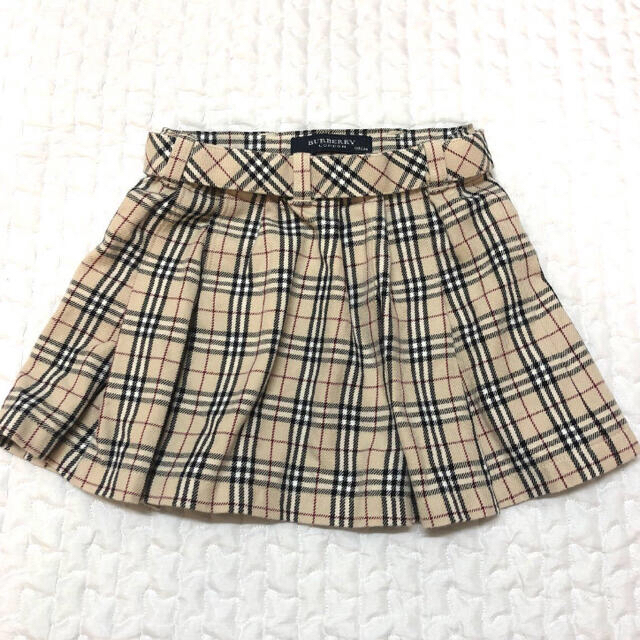 BURBERRY(バーバリー)のバーバリー　チェックスカート　80 キッズ/ベビー/マタニティのベビー服(~85cm)(スカート)の商品写真