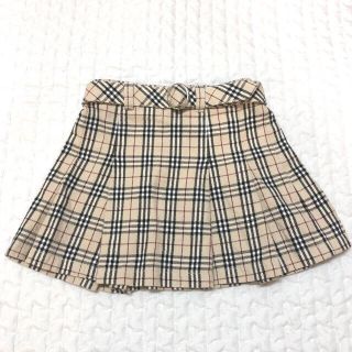 バーバリー(BURBERRY)のバーバリー　チェックスカート　80(スカート)