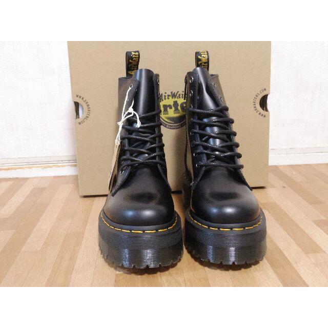 Dr.Martens(ドクターマーチン)のドクターマーチン UK4 JADON 厚底 ブーツ 8ホール  黒 くろ    レディースの靴/シューズ(ブーツ)の商品写真