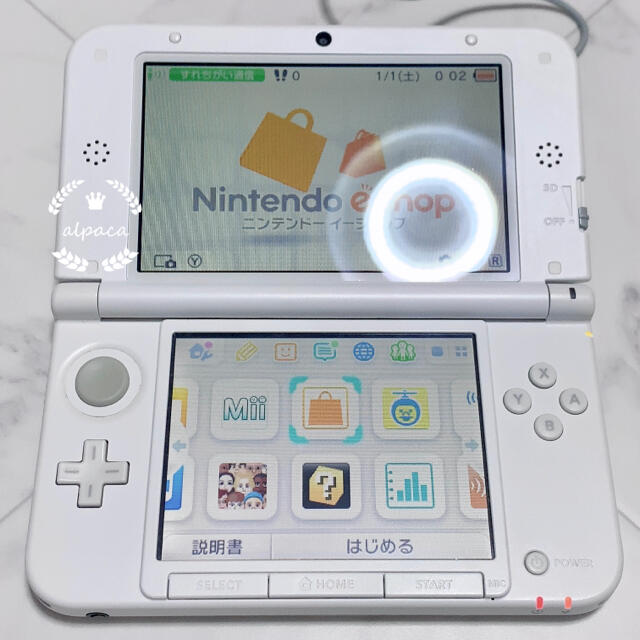 Nintendo 3DS  LL 本体 ホワイト3DS