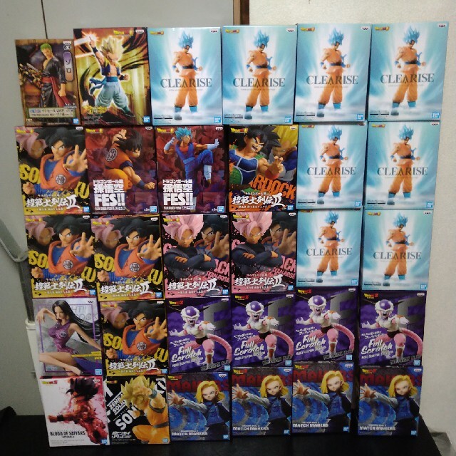 ドラゴンボール、ワンピースフィギュア30点セット ドラゴンボール、ワンピースフィギュア30点セット