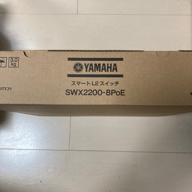 ヤマハ(ヤマハ)のYAMAHA SWX2200-8POE スマホ/家電/カメラのPC/タブレット(PC周辺機器)の商品写真