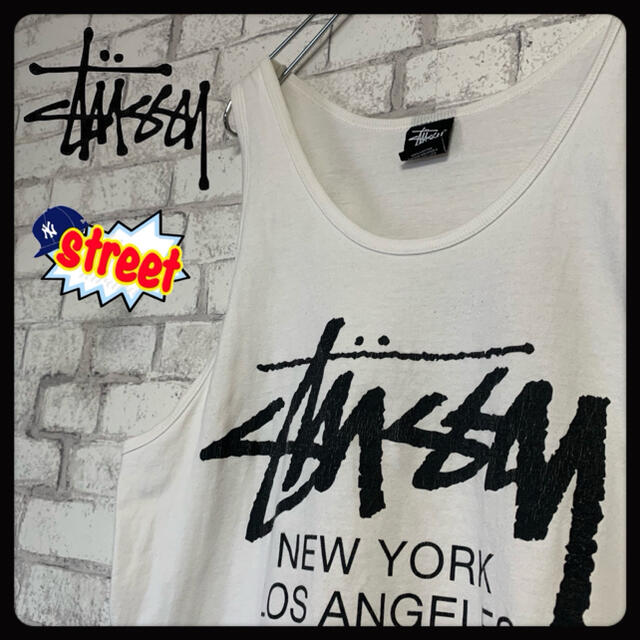 新品　STUSSYタンクトップ