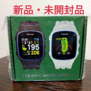 新品・未開封品ノルムII [ブラック] GreenOn g018b(その他)