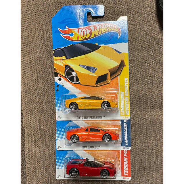 ランボルギーニ　フェラーリセット　ホットウィール　Hot Wheels