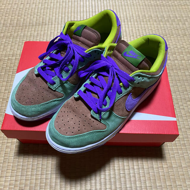 NIKE ダンク　low  パープル　27㎝