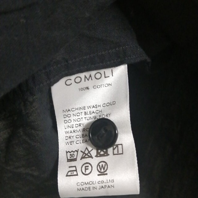 21ss COMOLI コモリ ベタシャンCPOシャツ サイズ3 3