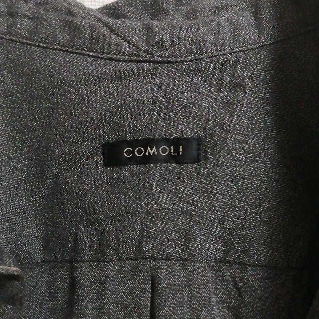 COMOLI(コモリ)の21ss COMOLI コモリ ヨリ杢シャツ サイズ3COMOLI の21ss メンズのトップス(シャツ)の商品写真