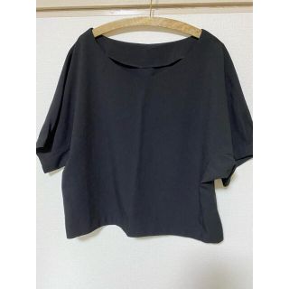 ジーユー(GU)のGU/ジーユー/ボクシープルオーバー/5分袖/XL(Tシャツ/カットソー(半袖/袖なし))