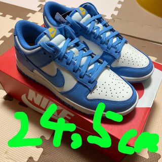 ナイキ(NIKE)のNIKE W DUNK LOW Coast University Gold (スニーカー)