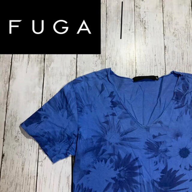 FUGA(フーガ)の【GOSTAR DE FUGA】ゴスタールジフーガ ボタニカル柄Tシャツ メンズのトップス(Tシャツ/カットソー(半袖/袖なし))の商品写真