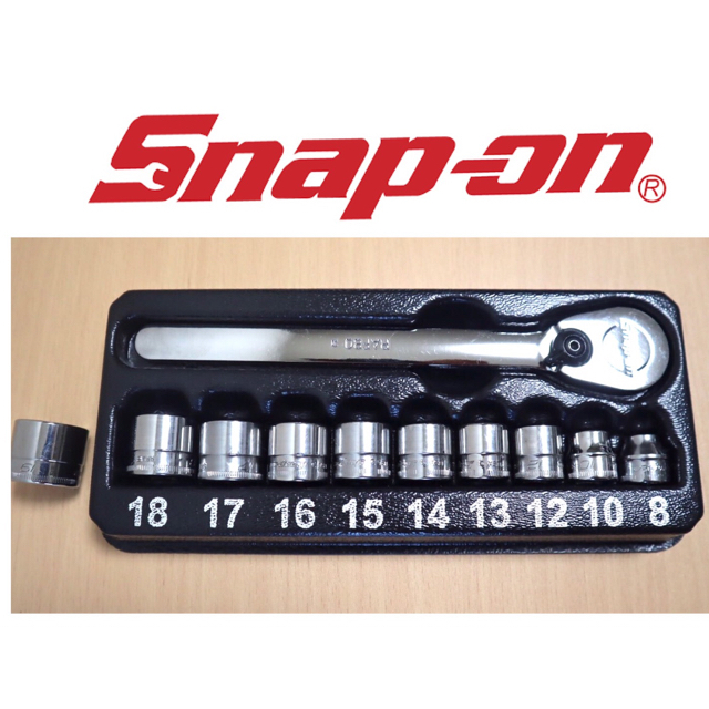 Snap-on 薄型ラチェットソケットセット+19mmソケット