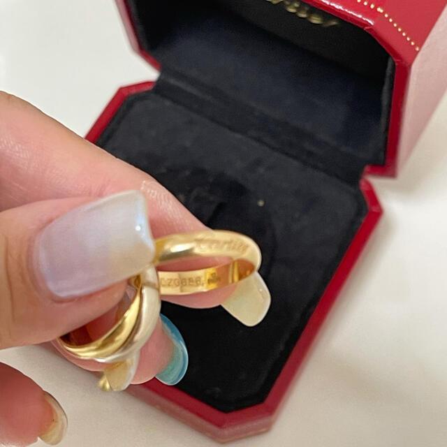 Cartier(カルティエ)のカルティエ　トリニティリング レディースのアクセサリー(リング(指輪))の商品写真