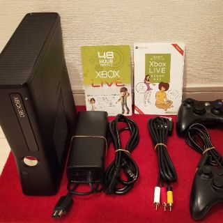 エックスボックス360(Xbox360)のXBOX360 S本体（リキッドブラック）ハードディスク（内蔵250GB ）(家庭用ゲーム機本体)