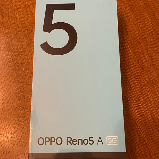 【新品未開封】OPPO Reno5 A SIMフリー アイスブルー