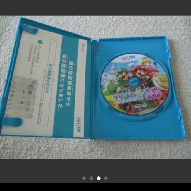 Wii U(ウィーユー)のwiiu マリオパーティ　10 エンタメ/ホビーのゲームソフト/ゲーム機本体(家庭用ゲームソフト)の商品写真