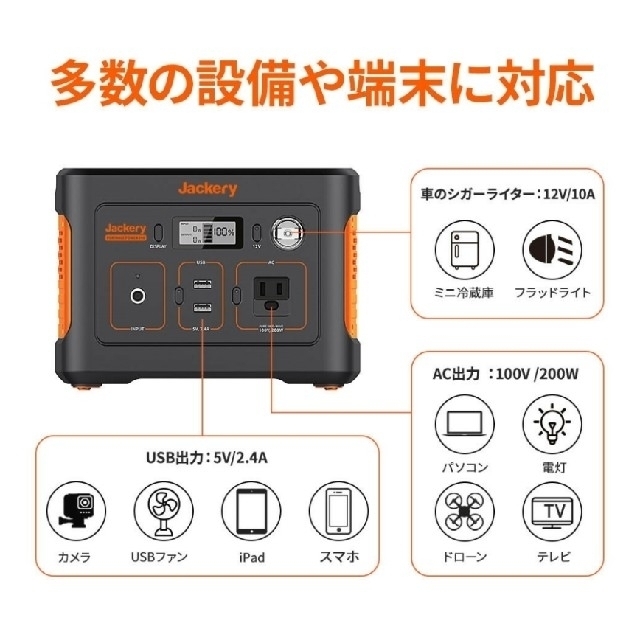 Jackery ポータブル電源 240新品未開封品