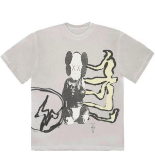 フラグメント(FRAGMENT)のTravis Scott kaws fragment Tシャツ　M(Tシャツ/カットソー(半袖/袖なし))