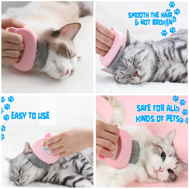 ピンク　ペットコーム　抜け毛とり　３０１円　送料込み　クーポン消化に♪ その他のペット用品(猫)の商品写真