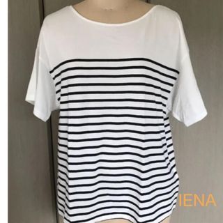 イエナ(IENA)のイエナ　IENA ボーダー Tシャツ カットソー(Tシャツ(半袖/袖なし))