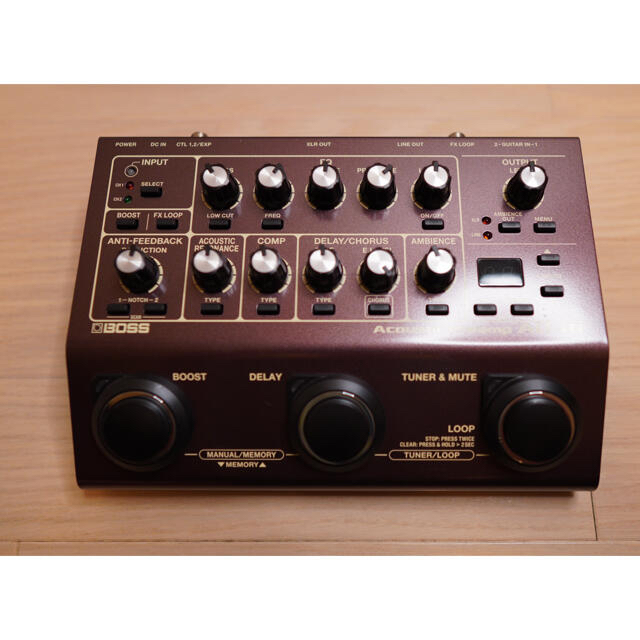 箱/取説/アダプタ有】BOSS AD-10アコースティックプリアンプ AD10 箱/取説/アダプタ有】BOSS AD-10アコースティックプリアンプ AD10