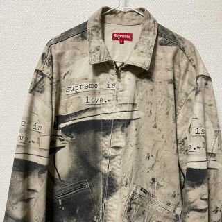 シュプリーム(Supreme)のSupreme Is Love Denim Work Jacket L(Gジャン/デニムジャケット)