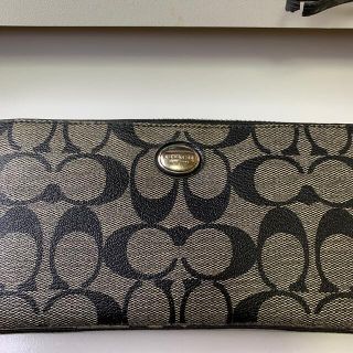 コーチ(COACH)のコーチ　長財布　本物　中古(長財布)