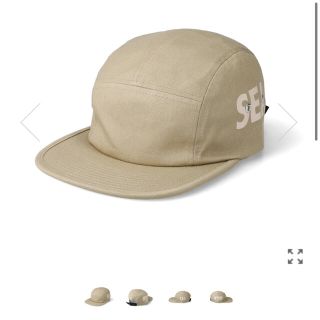 シー(SEA)のWIND AND SEA (INITIAL) CAMP CAP / BEIGE(キャップ)