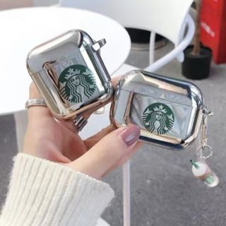 スターバックスコーヒー(Starbucks Coffee)の‼️大人気‼️ Airpods pro用ケース スターバックスチャーム付き(ヘッドフォン/イヤフォン)