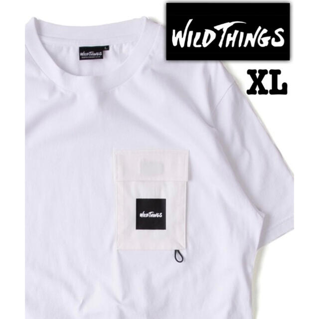 WILDTHINGS/別注FLAP POCKET TEEフラップポケットTシャツ