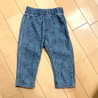 クマノプーサン(くまのプーさん)の⭐︎新品　H&M プーさん　デニム　80 くまのプーさん　ディズニー(パンツ)