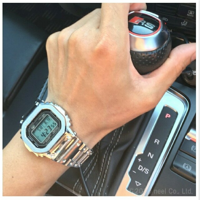 G-SHOCK - G-SHOCK フルメタル シルバー 木村拓哉 GMW-B5000D-1JFの
