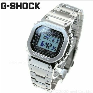 ジーショック(G-SHOCK)のG-SHOCK フルメタル シルバー　木村拓哉　GMW-B5000D-1JF(腕時計(デジタル))