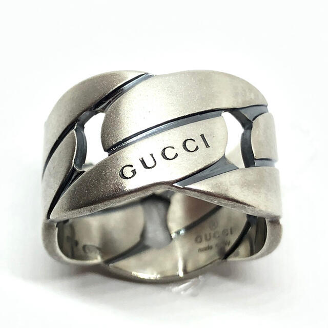 Gucci(グッチ)の【中古全国送料無料】GUCCI グッチ　シルバーリング　♯14 レディースのアクセサリー(リング(指輪))の商品写真