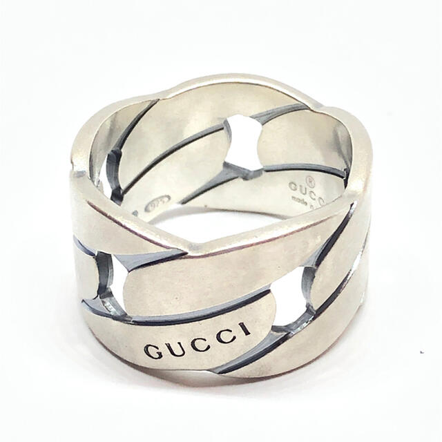 Gucci(グッチ)の【中古全国送料無料】GUCCI グッチ　シルバーリング　♯14 レディースのアクセサリー(リング(指輪))の商品写真