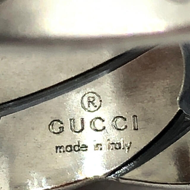 Gucci(グッチ)の【中古全国送料無料】GUCCI グッチ　シルバーリング　♯14 レディースのアクセサリー(リング(指輪))の商品写真