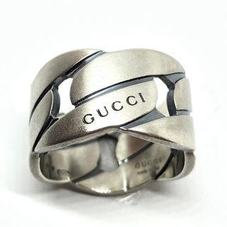 グッチ(Gucci)の【中古全国送料無料】GUCCI グッチ　シルバーリング　♯14(リング(指輪))