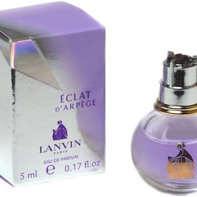 LANVIN(ランバン)のランバン　香水　エクラドゥアルページュ　4.5ml（ミニサイズ　香水）  コスメ/美容の香水(香水(女性用))の商品写真