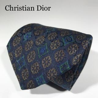 クリスチャンディオール(Christian Dior)のクリスチャンディオール 高級シルク ネクタイ 総柄 シャドーペイズリー(ネクタイ)