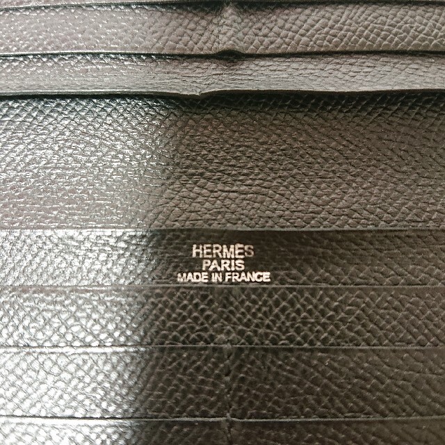Hermes(エルメス)のHERMES 長財布 札入れ ブラック メンズのファッション小物(長財布)の商品写真
