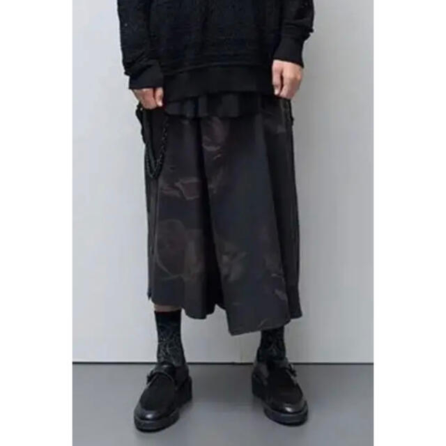 LAD MUSICIAN(ラッドミュージシャン)のLAD MUSICIAN 2017SS フレアワイドクロップドパンツ メンズのパンツ(スラックス)の商品写真