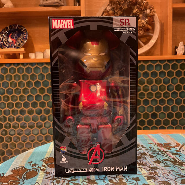 happyくじ marvel SP賞 BE@RBRICK 400% アイアンマン - sorbillomenu.com